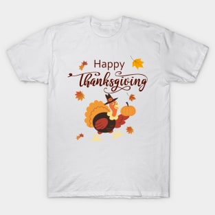 Happy Thanksgiving Turkey T-Shirt